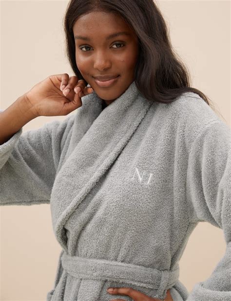 m&s ladies dressing gown